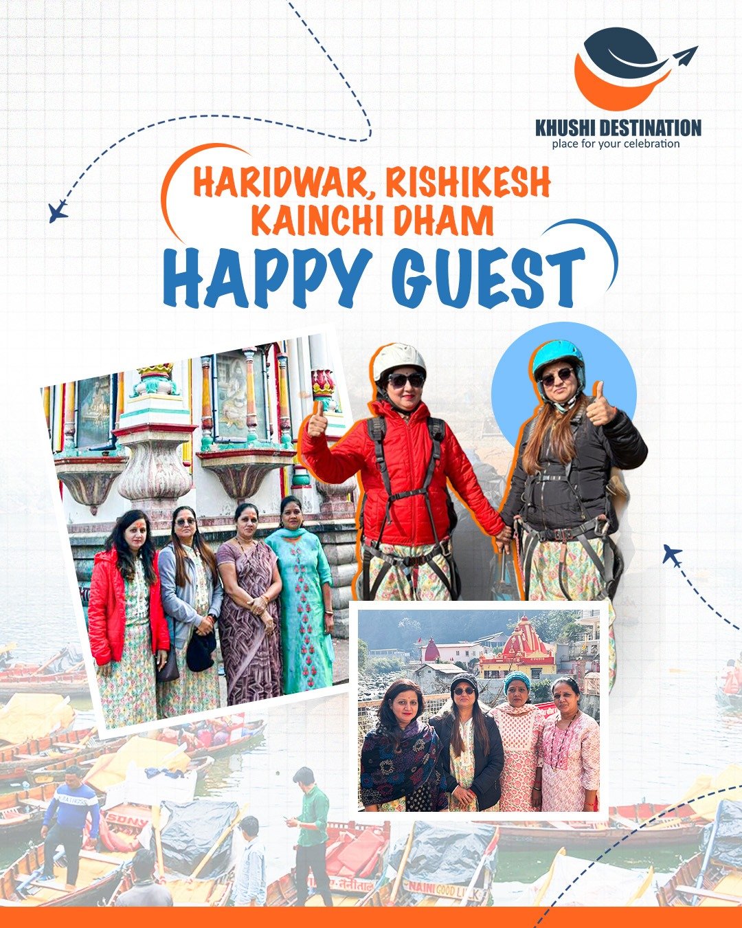 Haridwar Rishikesh Kainchi Dham happy guest