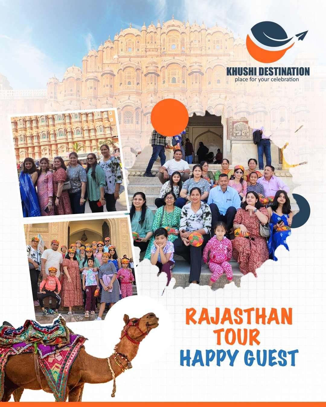 Rajasthan tour happy guest